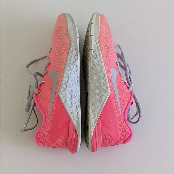 Nike Metcon 3 FADE Womens Sz 8.5 Sunset Glow/Platinum 902175-800 Pink Sneakers - Picture 4 of 8